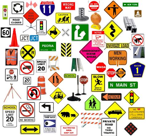 United States Traffic Signs Clip Art Library