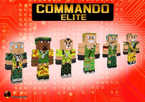 Commando Elite Minecraft Skins By Instakatharsis On Deviantart