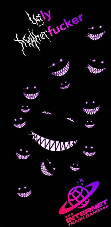 Download Trash Gang Smiling Mask Patterns Wallpaper