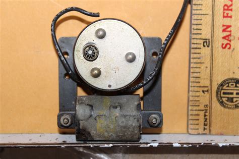 Vintage Clock Motor Telechron H3 Hnk M2394 36 Rpm 60c 3126 Ebay