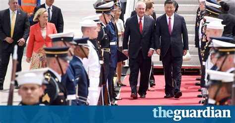 Chinese President Xi Jinping Arrives For First Meeting With Donald