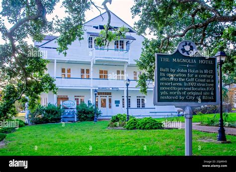 The Magnolia Hotel Is Pictured With A Historic Marker Sept 5 2021