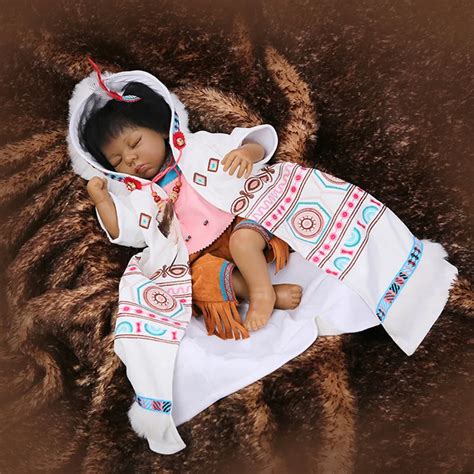 Buy New 22 53cm Native American Indian Reborn Baby