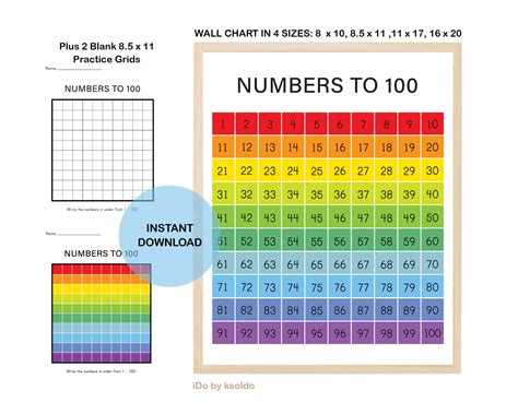 Fill In Blank Number Chart Printable Number Chart 1 30 Class