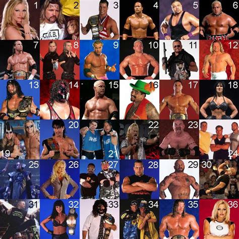 Can You Name The Wrestlers Of The Wwf S Attitude Era Pictured Time To