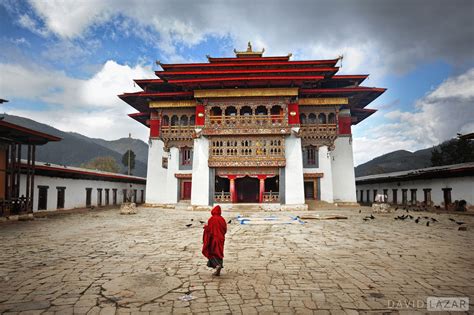 bhutanese monk and monastery