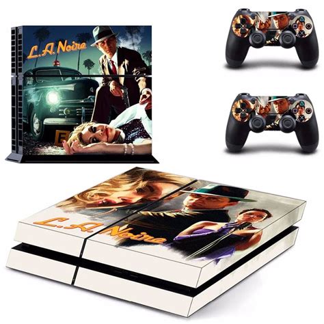 La Noire Vinyl Ps4 Skin Sticker For Sony Playstation 4 Console And