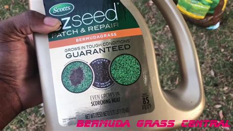How To Apply E Z Seed For Bermuda Lawns Youtube