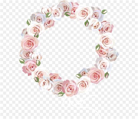 Floral Circle Border Svg 198 Svg Design File