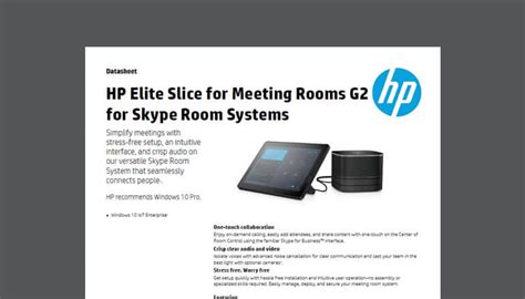 Hp Elite Slice For Meeting Rooms G2 Insight