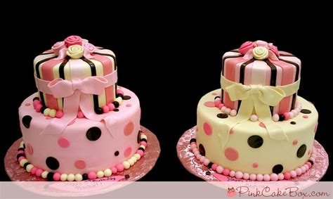 Love These Tiered Birthday Cakes For Twin Girls Image From