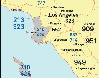 City Los Angeles Zip Codes Map