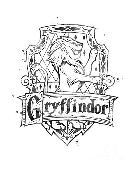 Gryffindor Wappen Zeichnen