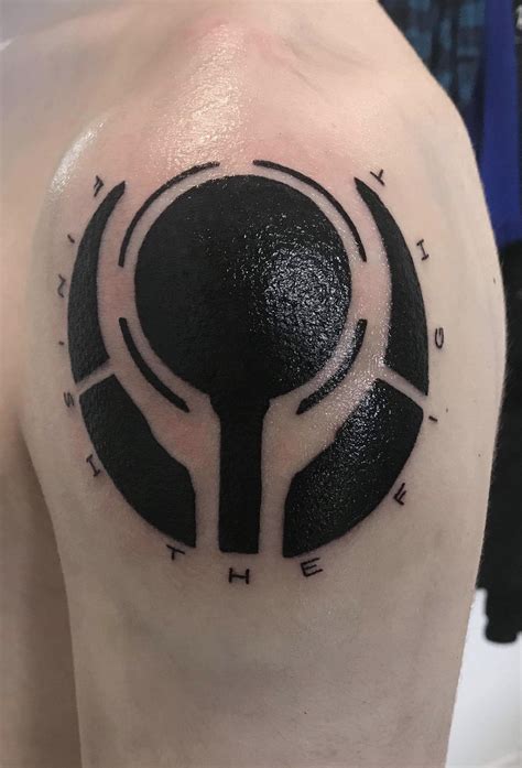 Halo Reclaimer Tattoo That I Got Over A Year And A Half Ago I Never