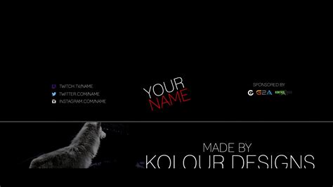 Sick Simple Banner Template 42 Youtube