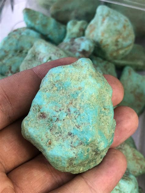 50 G Turquoise Stone 100 Natural Rough Turquoise Material Etsy Australia