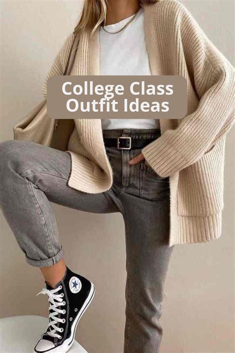 What To Wear To A College Class Tips And Outfit Ideas In 2022 College