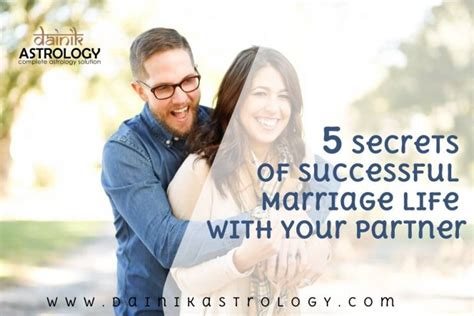 5 Secrets Of Successful Marriage Life With Your Partner