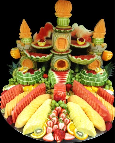We Also Make Beautiful Fruit Carvings Interested In Getting A Fruit