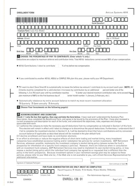 Adp 401k Login Fill Out And Sign Printable Pdf Template Signnow Free