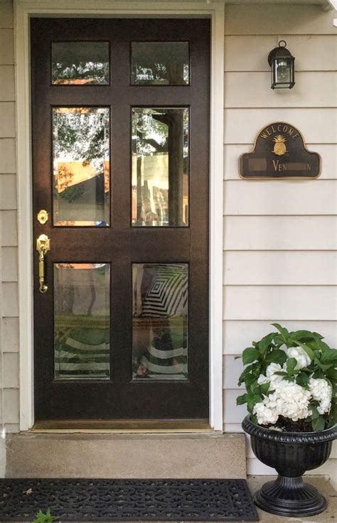 For homeowners seeking a little more privacy, frosted or stained glass offers less visibility. Glass Front Doors - Front Door Freak