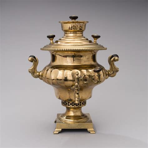 A Late 19th Century Russian Samovar By Vorontsov Brothers Tula