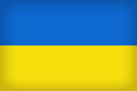 The blue stripe represents the sky and the yellow one stands for ukrainian fertile land. Ukraine Large Flag | Gallery Yopriceville - High-Quality ...