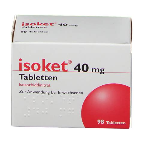 Isoket® 40 Mg 98 St Mit Dem E Rezept Kaufen Shop Apotheke
