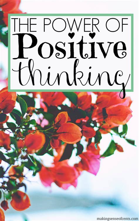 The Power Of Positive Thinking This Can Change Everything