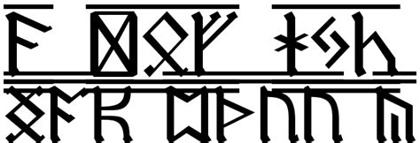 Dwarf runes were first created by the elven loremaster daeron of doriath and were. Dwarf Runes 2 Font - FFonts.net
