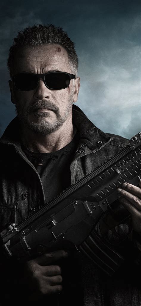 Arnold Schwarzenegger In Terminator Dark Fate 4k Iphone Se Wallpapers