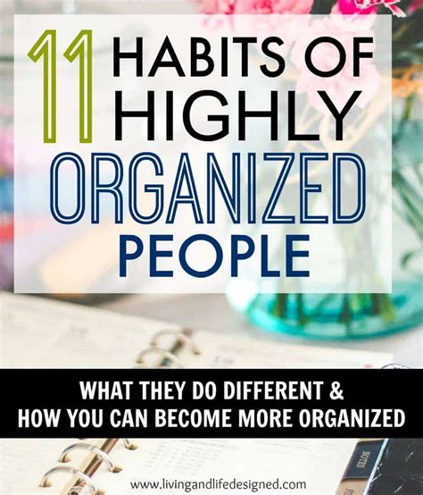 The huffington post may receive a share from purchases made via links on this page. 11 Habits of Highly Organized People