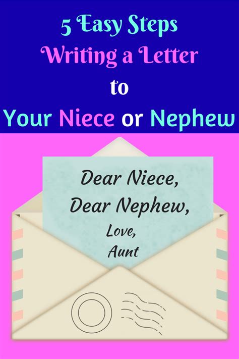 More images for graduation letter to nephew from aunt » How to write a letter from an Aunt in 5 Easy Steps ...