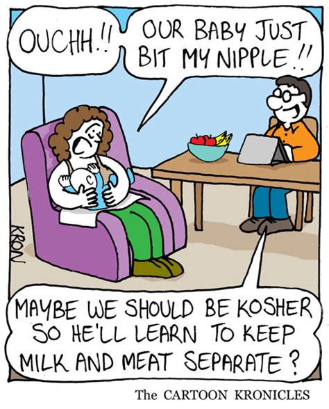 kosher breastfeeding the cartoon kronicles the blogs the times of israel