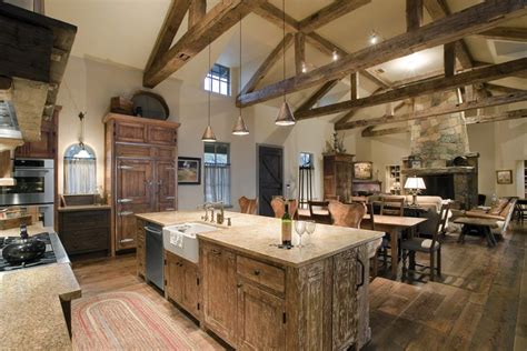 They also aren't as susceptible to the. Amazing barndominium interiors kitchen rustic with wood ...