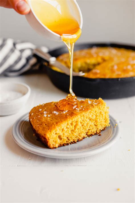 This cornbread recipe gets everything you want out of the simple sidekick: Healthy Cornbread | Recipe (With images) | Baking recipes, Food, Recipes