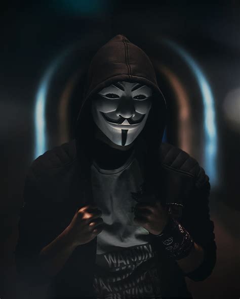 Anonymous Dark Hat Male Man Mask Suit Hd Phone Wallpaper Peakpx