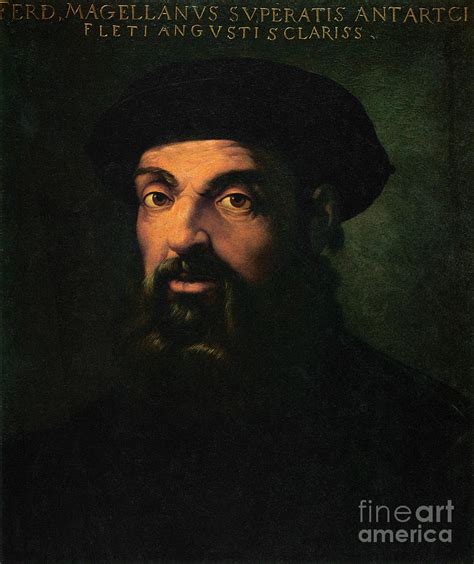 Ferdinand Magellan Painting By Granger