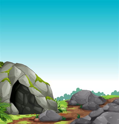 Cave Scene Download Free Vectors Clipart Graphics
