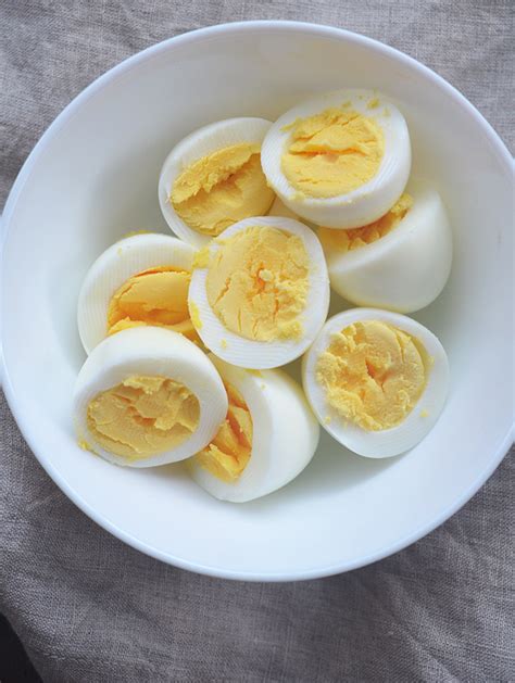 You may have to cook the egg a little longer in a less powerful microwave. Air Fryer Hard Boiled Eggs - Recipe Diaries