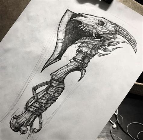 Pin By Derald Hallem On Skull Art Sketch Tattoo Design Nordic Tattoo