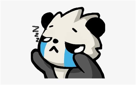 Pandasleepcry Discord Emoji Panda Emoji Discord  Free Transparent Png Download Pngkey