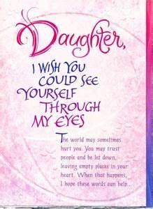 Daughter Birthday Greeting Card - Daughter I Wish You Cou... https