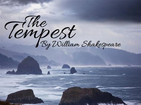 The Tempest Act 2 Scene 2 Analysis Teaching Resources