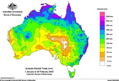 Rainfall In Australia Over The Past Two Months Rainfall Books