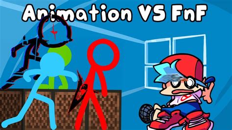 Animation Vs Fnf Demo Full Fnf Mod Showcase New World Videos