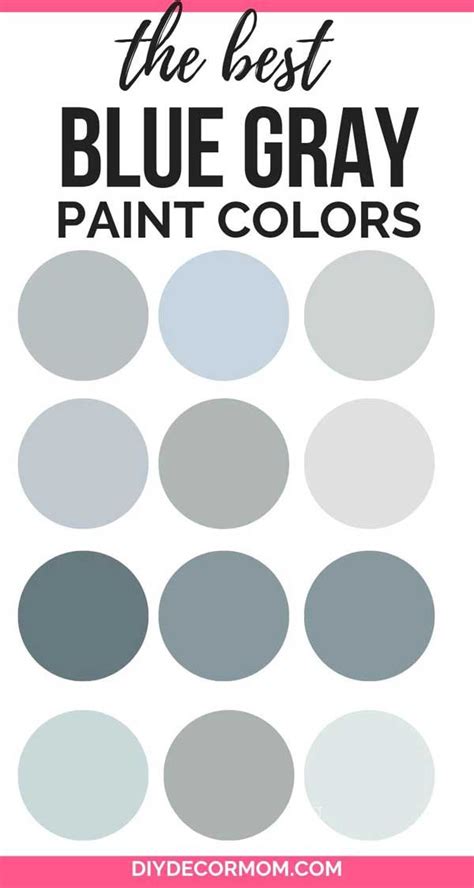I'm sharing my 5 favorite gray paint colors and talking about why i it's a good thing i really like gray shimmer because a large portion of our house is painted this shade! The best blue gray paint colors for your home from Sherwin ...