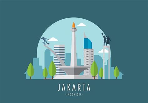 Download Vector Monas Jakarta Illustration Vectorpicker