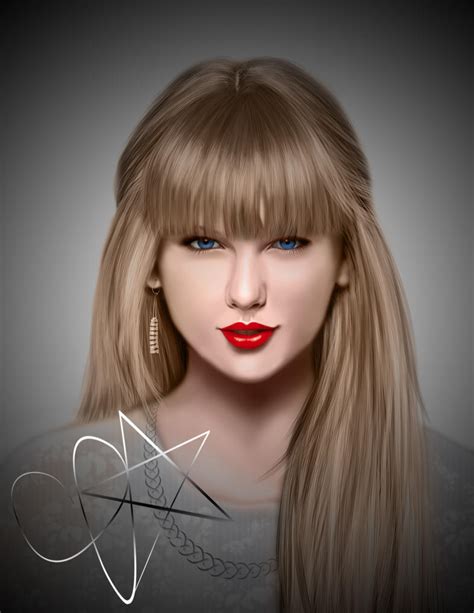 Taylor Swift Portrait By Cedreek14 On Deviantart