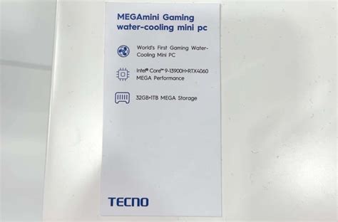 Mega Mini Gaming G1 Worlds Smallest Mini Pc With Meteor Lake Cpu Rtx